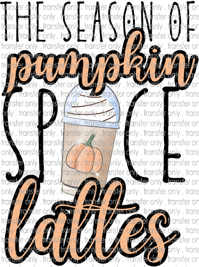 FALL 537 Season of Pumpkin Spice Latte