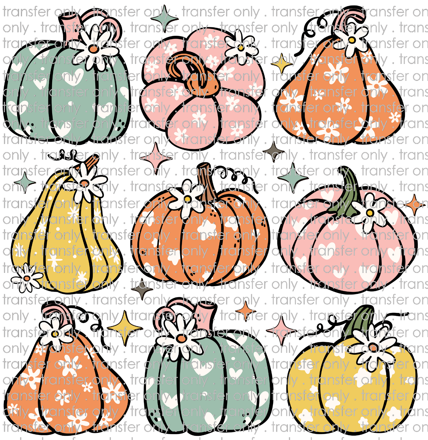 FALL 581 Retro Pumpkins