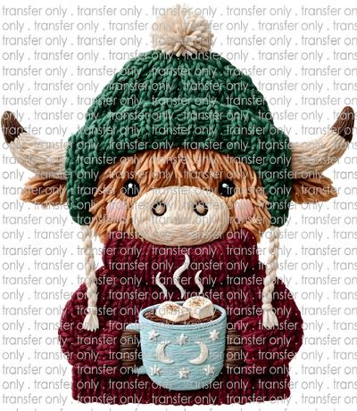 FALL 644 Crochet Highland Cow