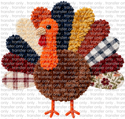 FALL 645 Faux Crochet Turkey