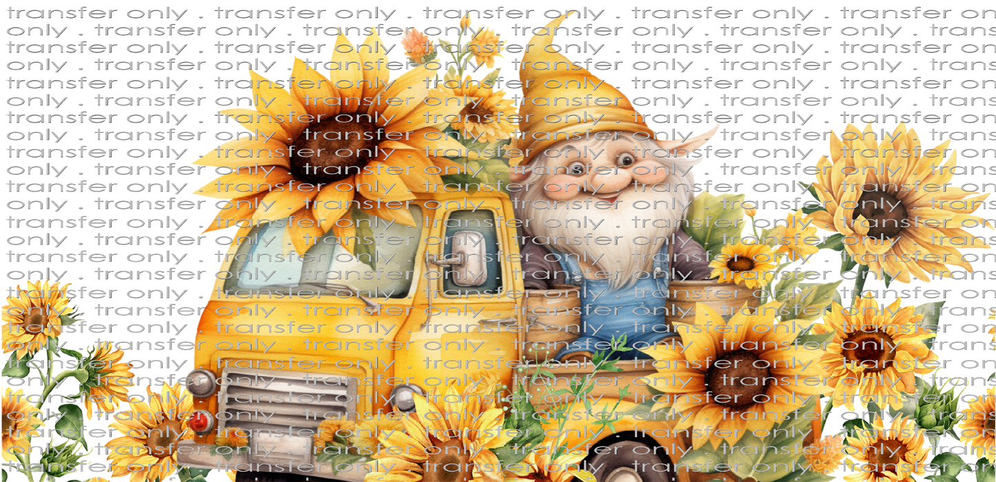 FALL UV 109 Yellow Truck and Sunflowers