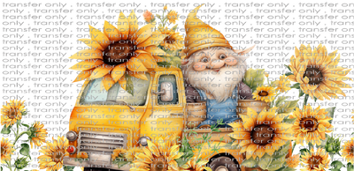 FALL UV 109 Yellow Truck and Sunflowers