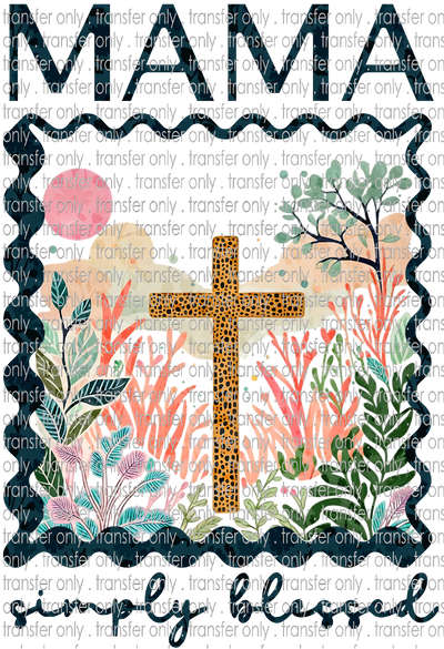 FAM 197 Christian Mama Simply Blessed