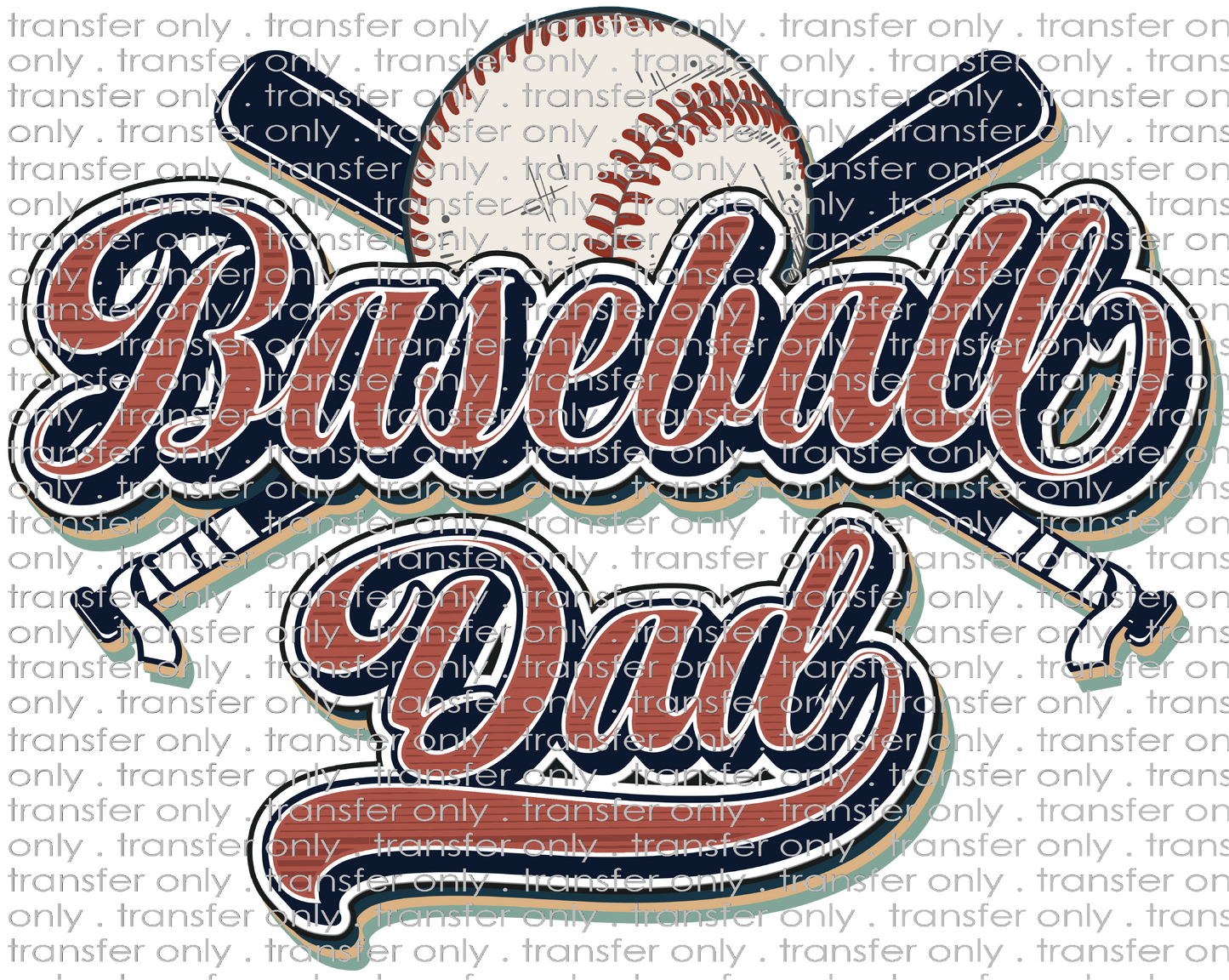 FAM 221 Retro Baseball Dad