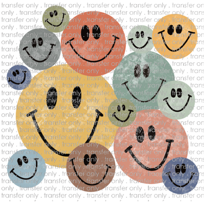 FAM 80 Retro Smiley Faces