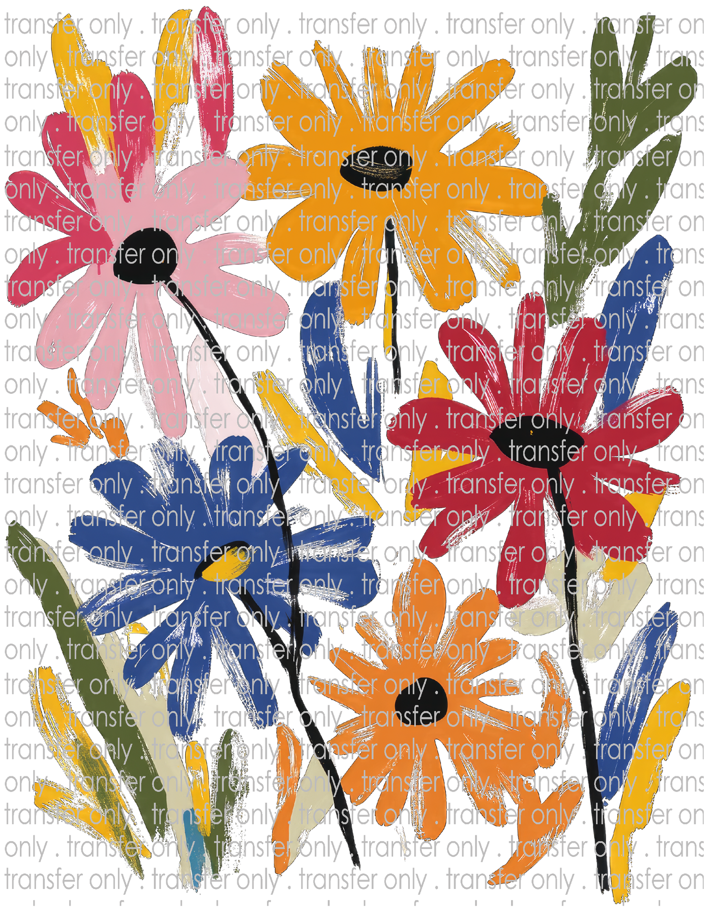 FLW 119 Colorful Wildflowers Field