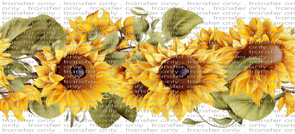 FLW UV 105 Sunflower Wrap UV DTF 16oz Wrap