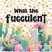 FLW UV 142 What the Flucculent with Dots UV DTF 16oz Wrap