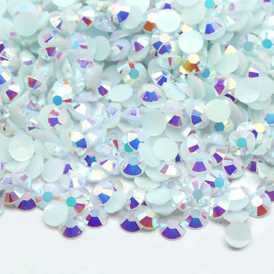 Funny Bunny White AB - Jelly Rhinestones - SS16