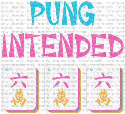 GAME 105 Mahjong Pung Intended