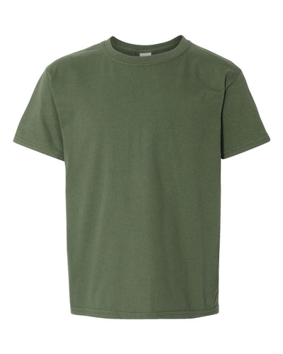 Military Green GILDAN Youth 64000B