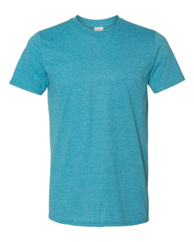 Heather Galapagos Blue GILDAN Youth 64000B
