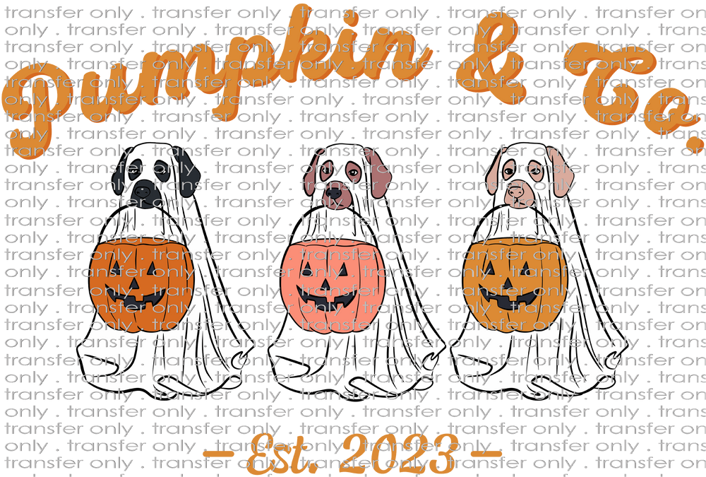 HALLO 189 Pumpkin and Co Dogs