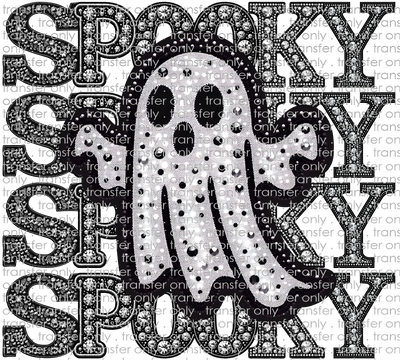 HALLO 263 Spooky Stacked Flying Ghost