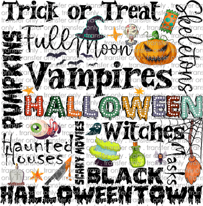 HALLO 291 Halloween WordArt