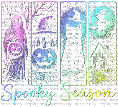 HALLO 348 Spooky Season Bright Colors