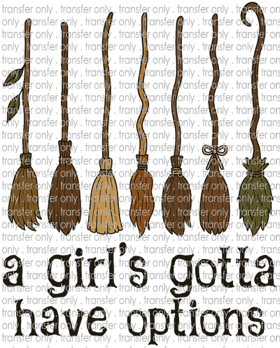 HALLO 350 A Girl's Gotta Have Options