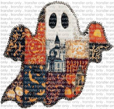 **HAPPY HOUR**HALLO 379 Ghost Patchwork Vintage