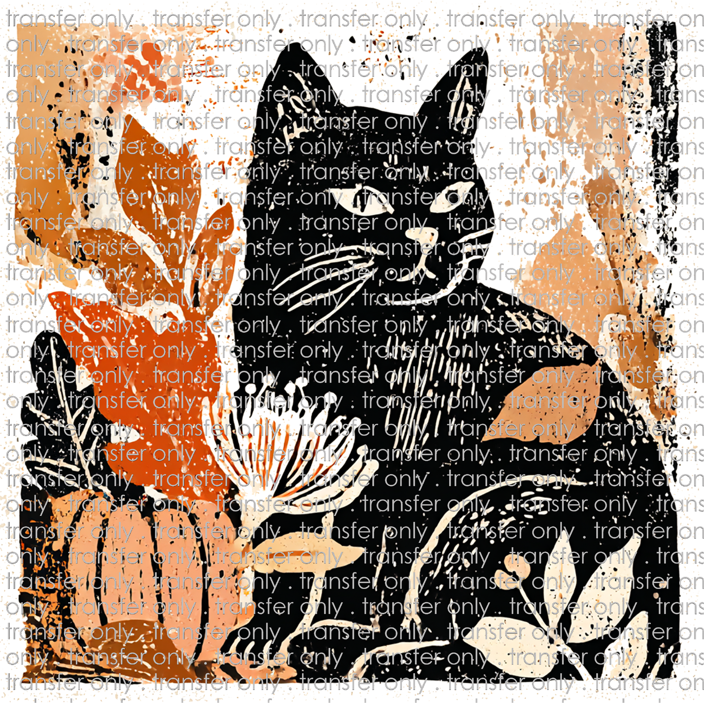 HALLO 392 Halloween Black Cat