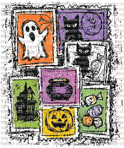 HALLO 393 Halloween Postage Stamps