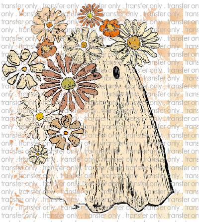 HALLO 397 Ghost with Daisies