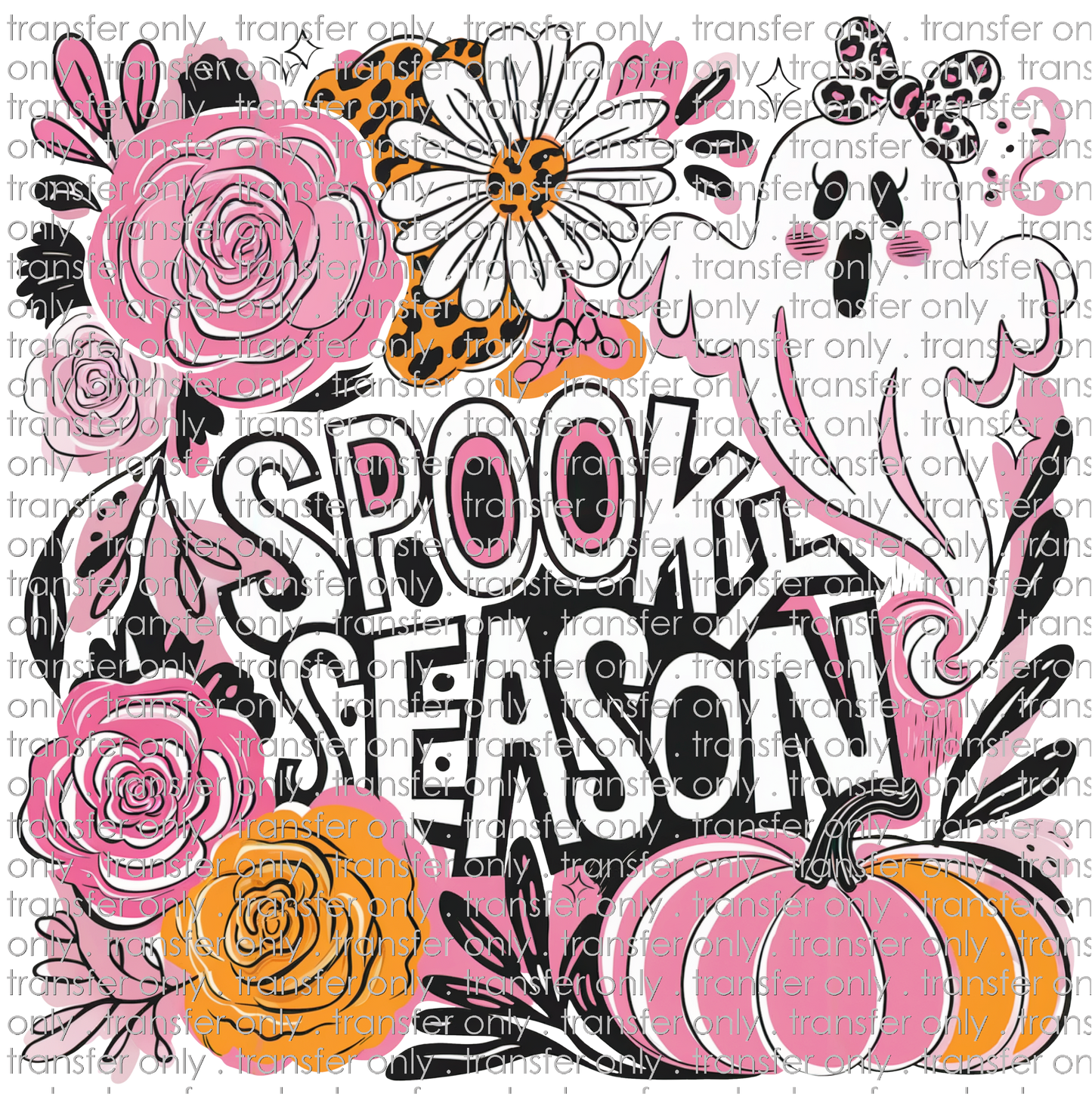 HALLO 404 Spooky Season Pink and Orange