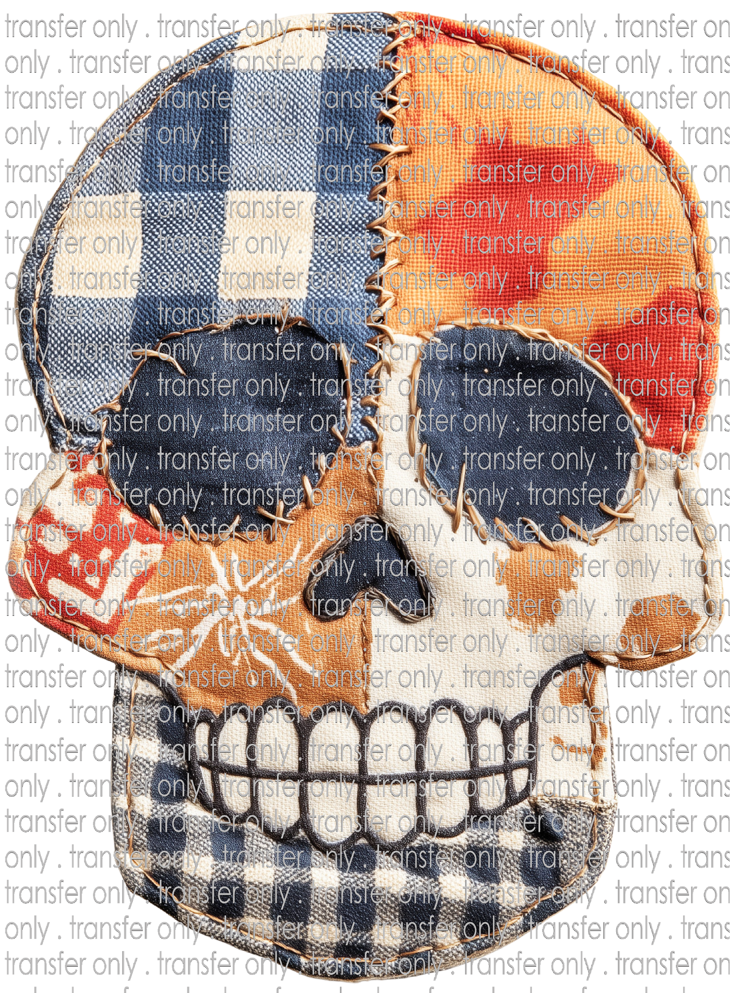 HALLO 408 Patchwork Skull 2