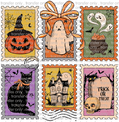 HALLO 418 Halloween Stamp Pumpkin