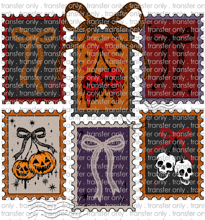 HALLO 423 Skull Halloween Stamps