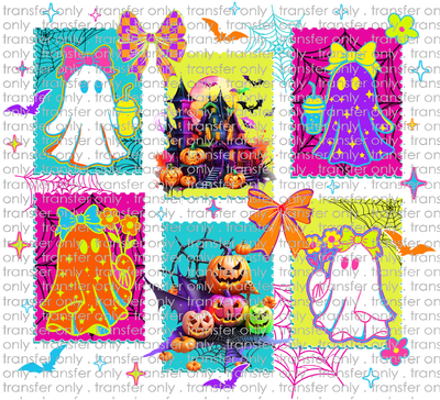 HALLO 425 Halloween Neon Stamps