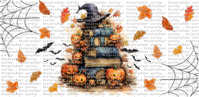 HALLO UV 106 Halloween Books UV DTF 16oz Wrap