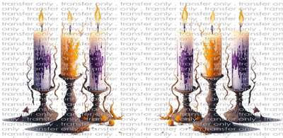 HALLO UV 114 Halloween Candle Sticks UV DTF 16oz Wrap