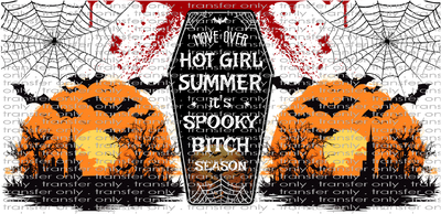 HALLO UV 125 Spooky B**** Season UV DTF 16oz Wrap