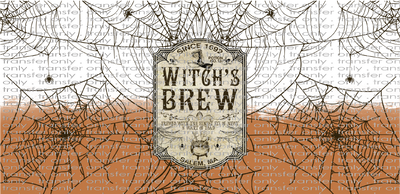 HALLO UV 130 Halloween Boho Witch's Brew UV DTF 16oz Wrap