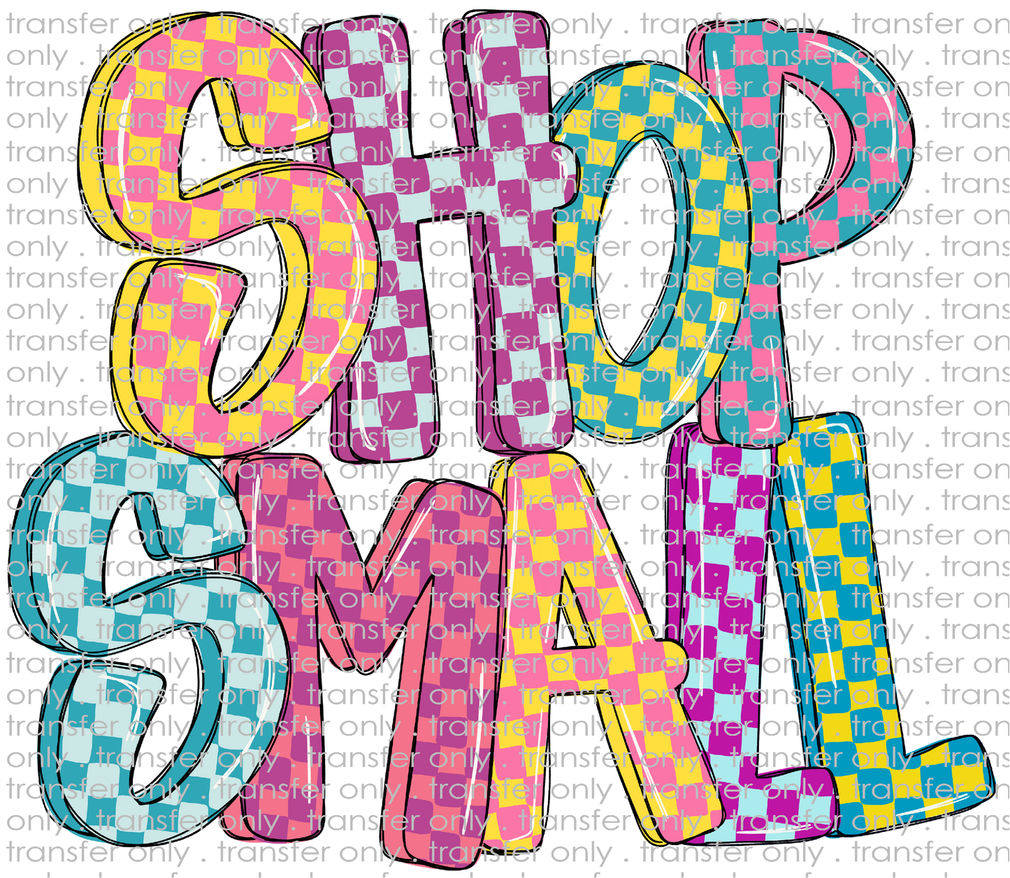 HBBY 140 Shop Small Retro Check