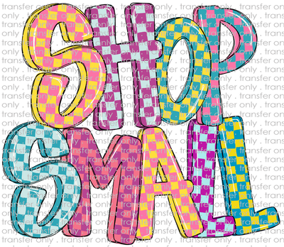 HBBY 140 Shop Small Retro Check