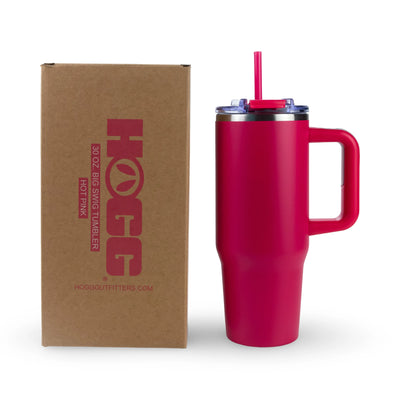 Hot Pink - 30oz Powder Coated Big Swig Tumbler