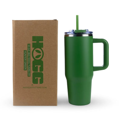 Hunter Green - 30oz Powder Coated Big Swig Tumbler