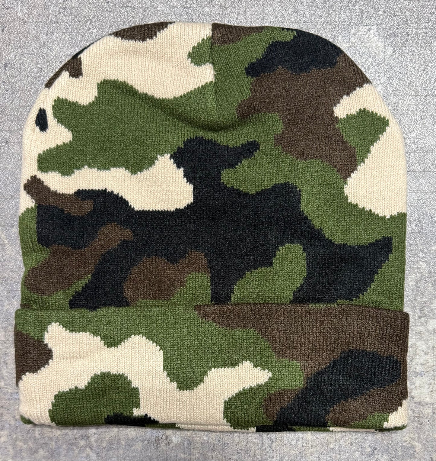 Green Camo Beanie