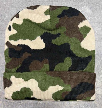 Green Camo Beanie