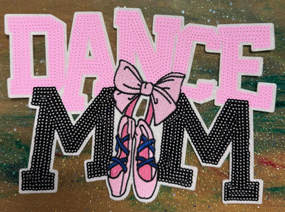 Dance Mom - Sequins Iron On Patch