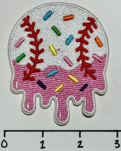 Baseball Drip Hat Patch