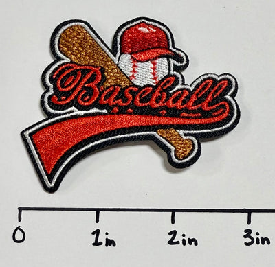Baseball Swish Hat Patch