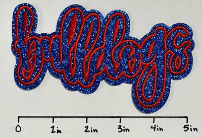 Bulldogs Hat Patch