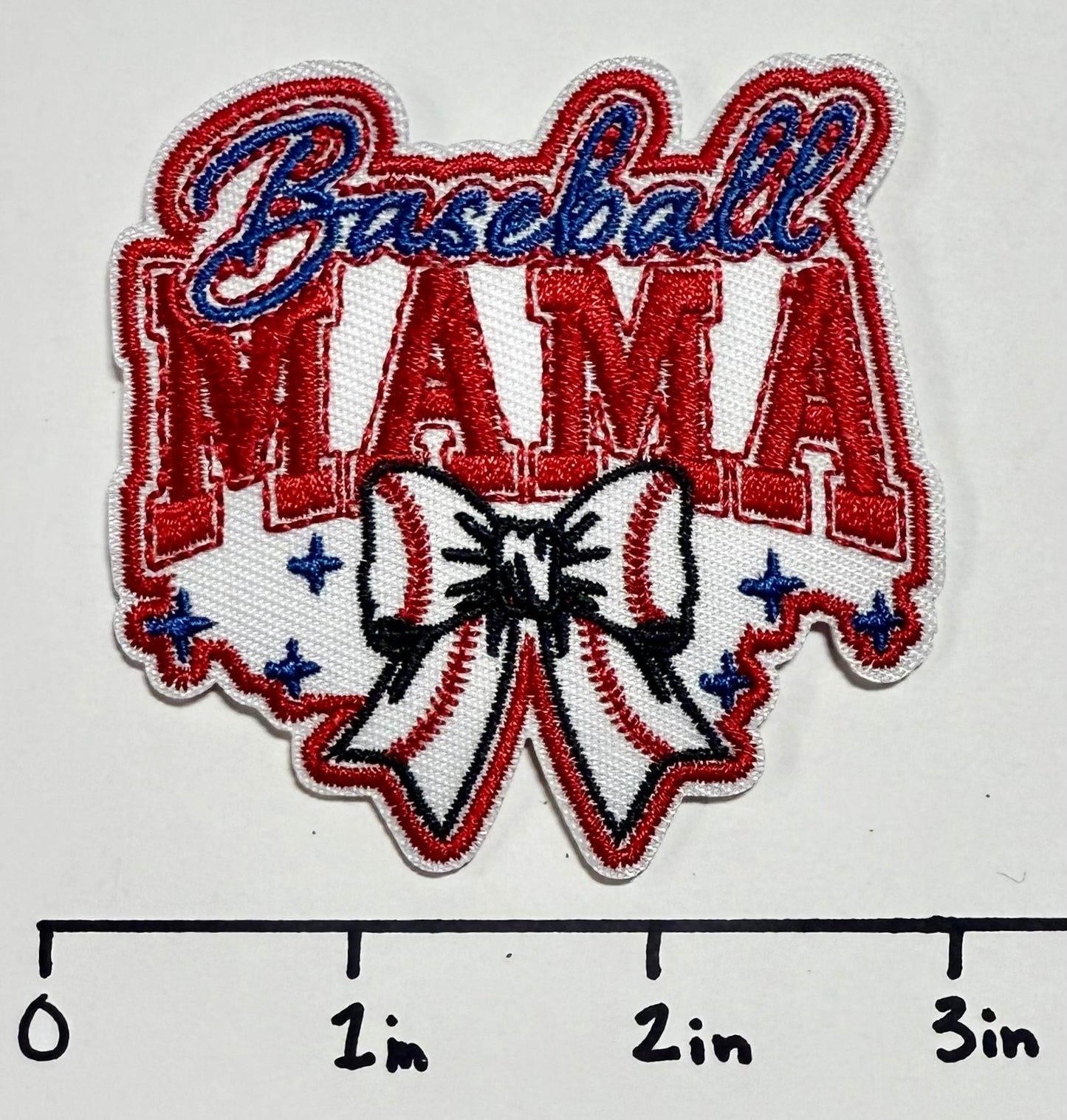 Baseball Mama Hat Patch