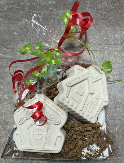Gingerbread Houses Paint Kit