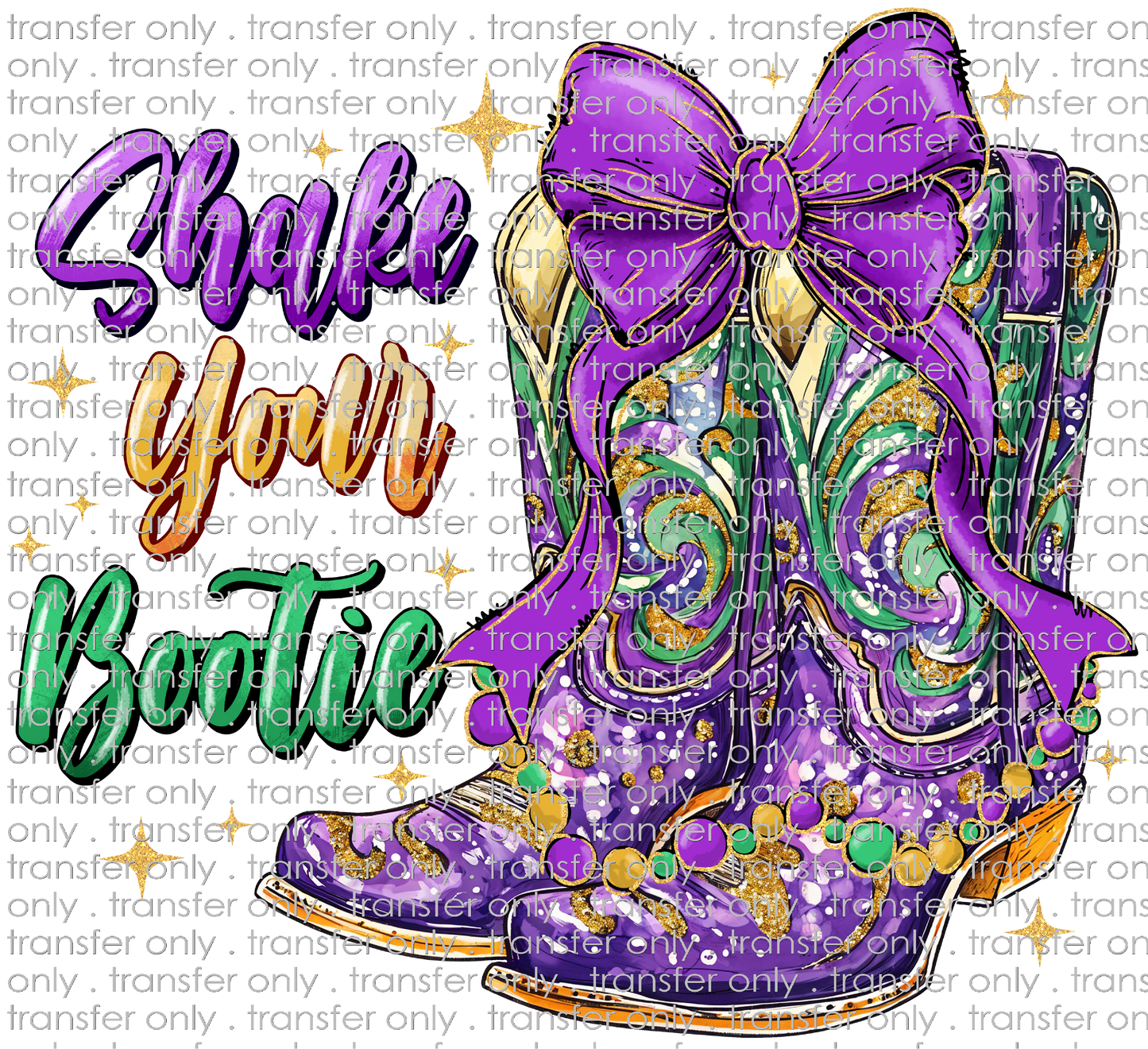 MG 118 Shake Your Booties Mardi Gras