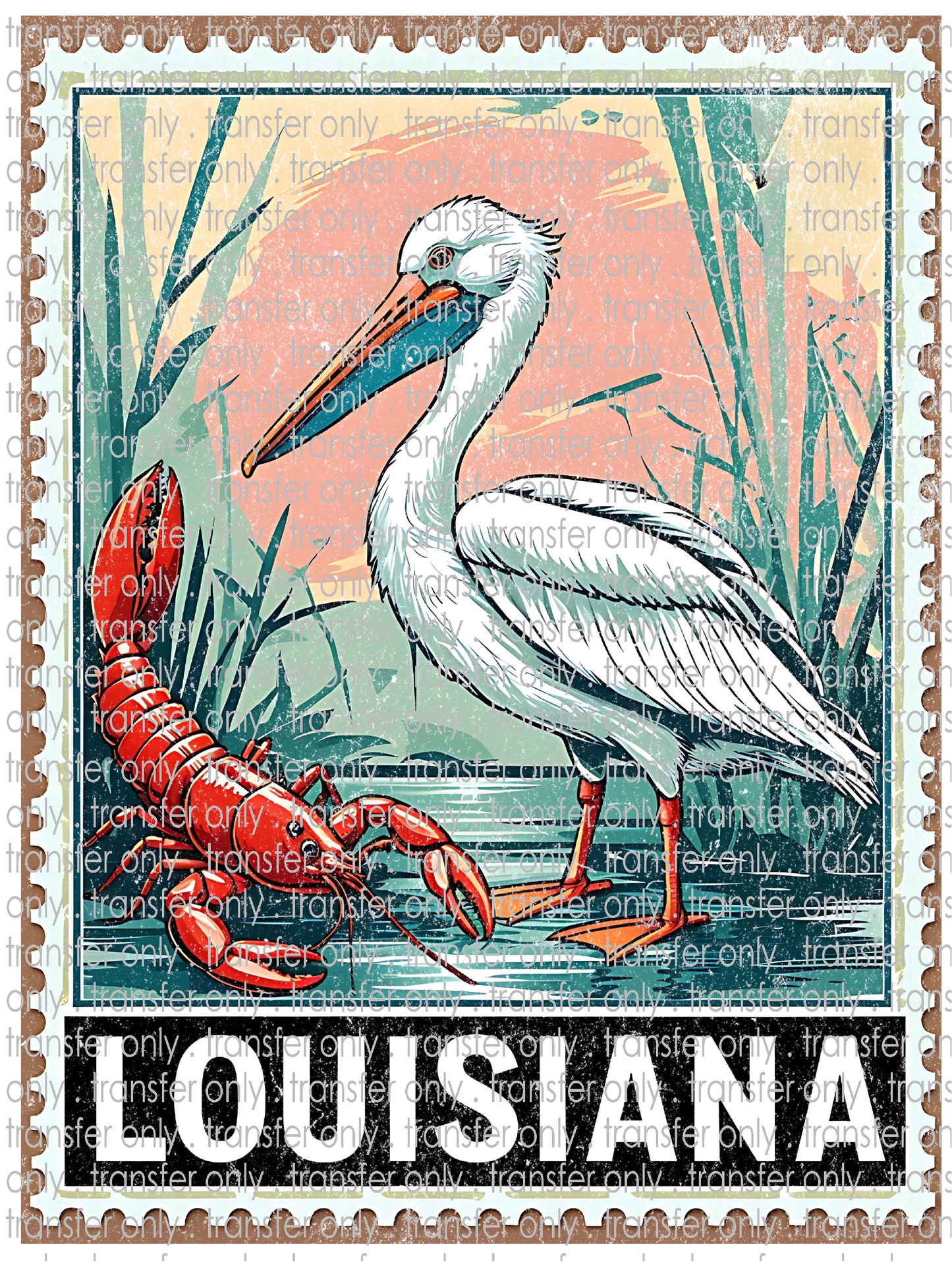 MG 129 Louisiana Stamp