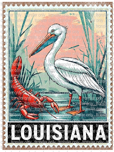 MG 129 Louisiana Stamp