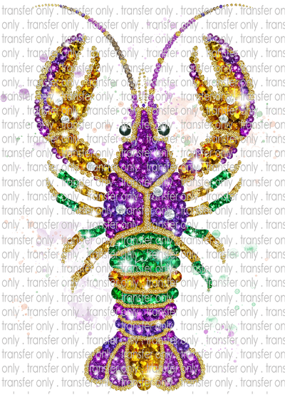 MG 137 Rhinestone Crawfish